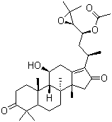 26575-93-9,Alisol C monoacetate,Alisol C 23-acetate;;(8α,9β,14β,23S,24R)-23-Acetoxy-24,25-epoxy-11β-hydroxydammar-13(17)-ene-3,16-dione;23-O-ACETYLALISOL C;
